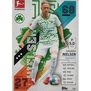 Topps Match Attax Bundesliga 2021/22 Nr 176 Havard Nielsen