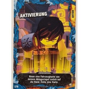 Lego Ninjago Serie 6 Trading Cards Nr 176 Aktivierung