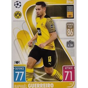 Topps Champions League 2021/2022 Nr 176 Raphael Guerreiro