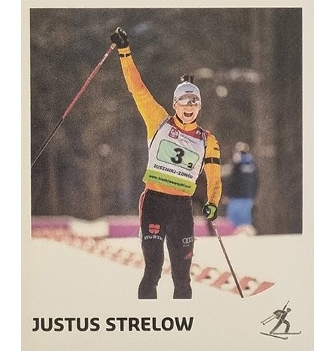 Panini Winterspiele 2022 Peking Sticker - Nr 018 Justus Strelow