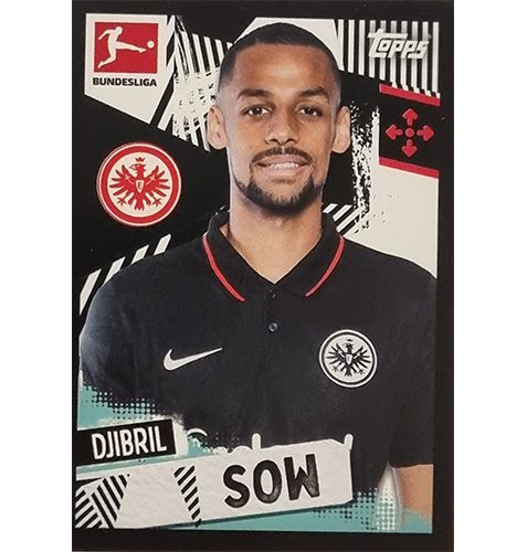 Topps Bundesliga Sticker Saison 2021/2022 Nr 180 Djibril Sow