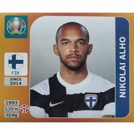 Panini EURO 2020 Sticker Nr 180 Nikolai Alho