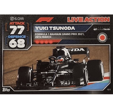 Topps Formula 1 Turbo Attax 2022 Trading Cards Nr 181