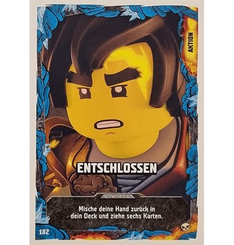 Lego Ninjago Serie 6 Trading Cards Nr 182 Entschlossen