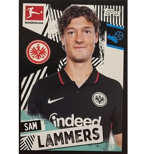 Topps Bundesliga Sticker Saison 2021/2022 Nr 185 Sam Lammers