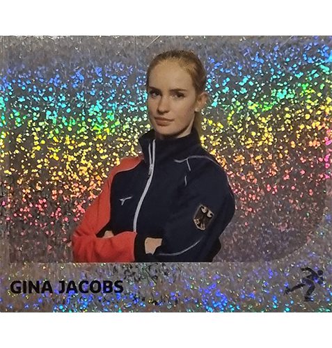 Panini Winterspiele 2022 Peking Sticker - Nr 185 Gina Jacobs