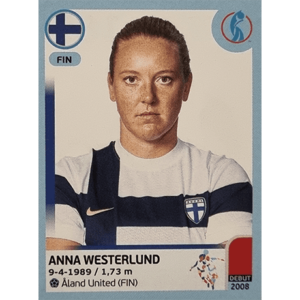 Panini Frauen EM 2022 Sticker - Nr 185 Anna Westerlund