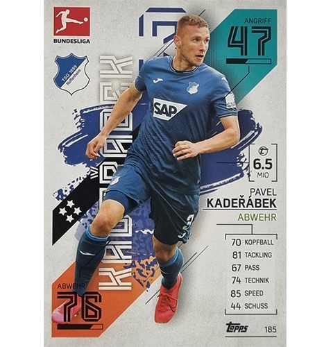 Topps Match Attax Bundesliga 2021/22 Nr 185 Pavel Kaderabek