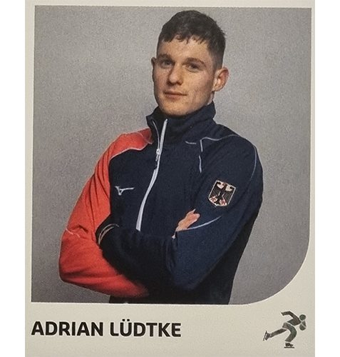 Panini Winterspiele 2022 Peking Sticker - Nr 187 Adrian Lüdtke