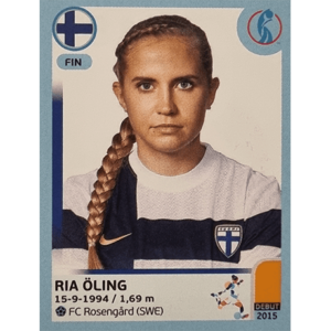 Panini Frauen EM 2022 Sticker - Nr 187 Ria Öling