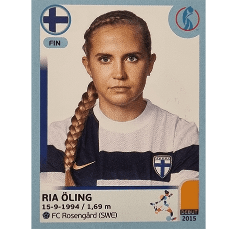 Panini Frauen EM 2022 Sticker - Nr 187 Ria Öling