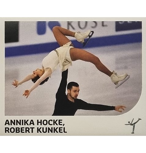 Panini Winterspiele 2022 Peking Sticker - Nr 188 Annika Hocke / Robert Kunkel