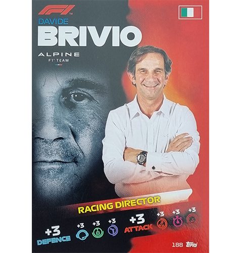 Turbo Attax 2021 Nr 188 Davide Brivio