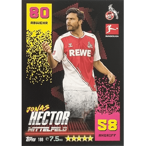 Topps Match Attax Bundesliga 2022-23 - Nr 188 Jonas Hector