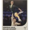 Panini Winterspiele 2022 Peking Sticker - Nr 189 Minerva Hase / Nolan Seegert