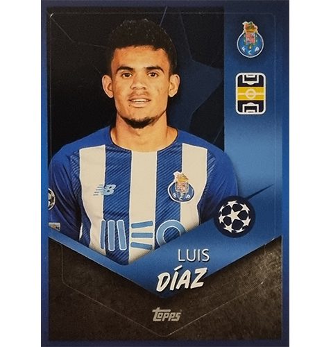 Topps Champions League 2021/2022 Nr 189 Luis Diaz