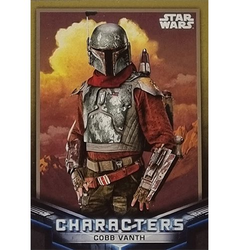 Topps The Mandalorian Trading Cards 2021 Nr C 19 Cobb Vanth Yellow Parallels