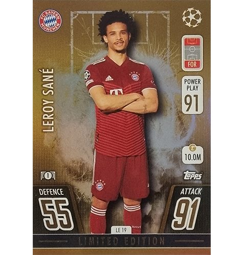 Topps Champions League 2021/2022 LE 19 Leroy Sane