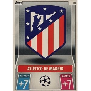 Topps Champions League 2021/2022 Nr 190 Atletico Madrid Team Badge