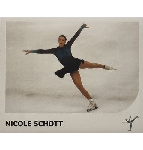 Panini Winterspiele 2022 Peking Sticker - Nr 191 Nicole Schott