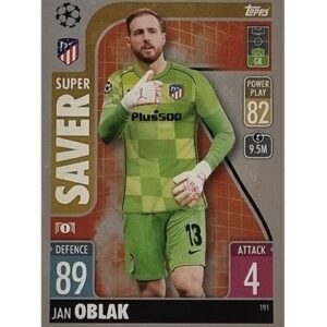 Topps Champions League 2021/2022 Nr 191 Jan Oblak