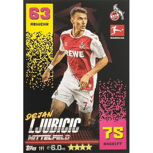 Topps Match Attax Bundesliga 2022-23 - Nr 191 Dejan Ljubicic