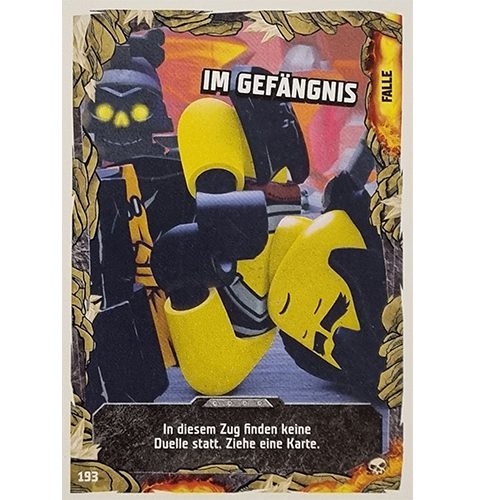 Lego Ninjago Serie 6 Trading Cards Nr 193 Im Gefängnis