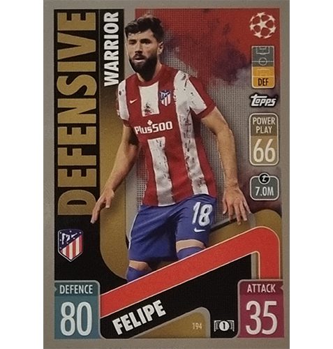 Topps Champions League 2021/2022 Nr 194 Felipe