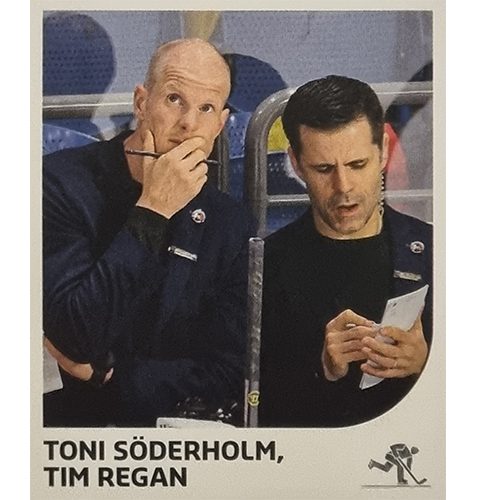 Panini Winterspiele 2022 Peking Sticker - Nr 195 Toni Söderholm / Tim Regan