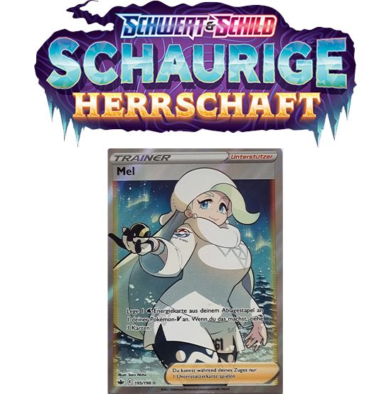 Pokémon Schaurige Herrschaft 195/198 Mel FULLART