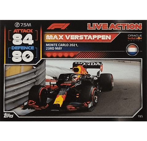 Topps Formula 1 Turbo Attax 2022 Trading Cards Nr 195