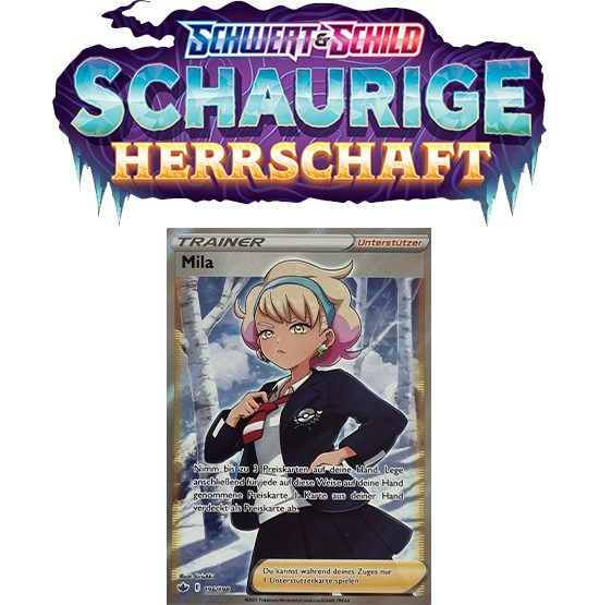 Pokémon Schaurige Herrschaft 196/198 Mila FULLART