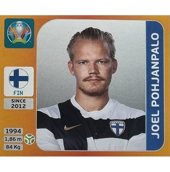 Panini EURO 2020 Sticker Nr 196 Joel Pohjanpalo