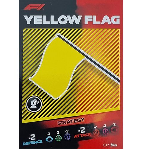 Turbo Attax 2021 Nr 197 Yellow Flag