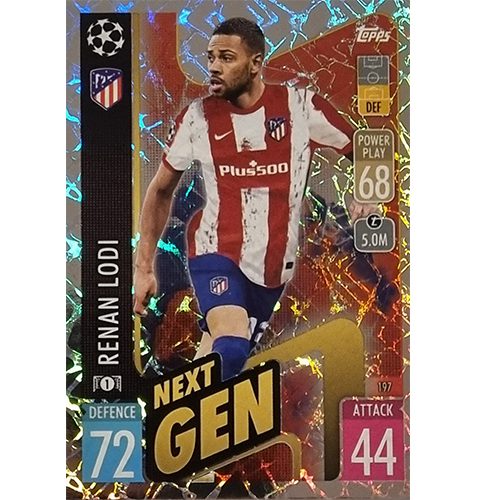 Topps Champions League 2021/2022 Nr 197 Renan Lodi