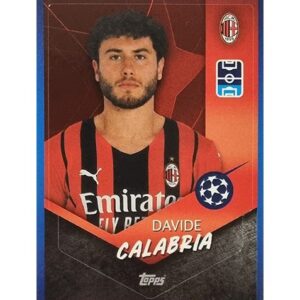 Topps Champions League 2021/2022 Nr 197 Davide Calabria