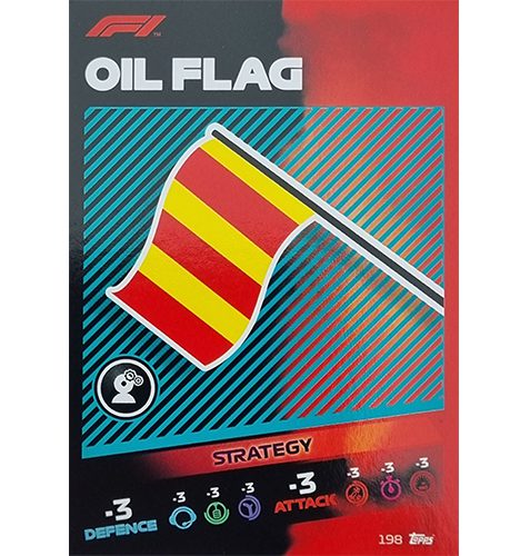 Turbo Attax 2021 Nr 198 Oil Flag