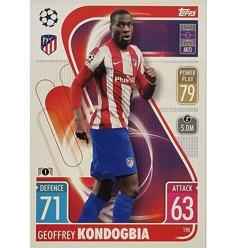 Topps Champions League 2021/2022 Nr 198 Geoffrey Kondogbia