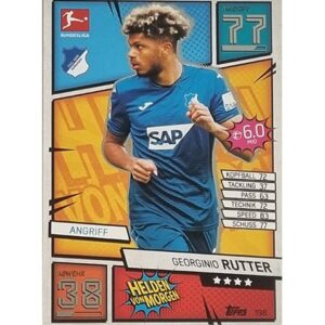 Topps Match Attax Bundesliga 2021/22 Nr 198 Georginio Rutter
