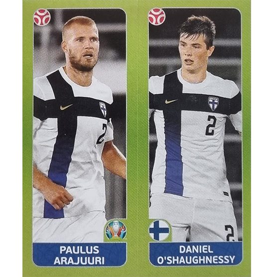 Panini EURO 2020 Sticker Nr 199 Arajuuri o Shaughnessy