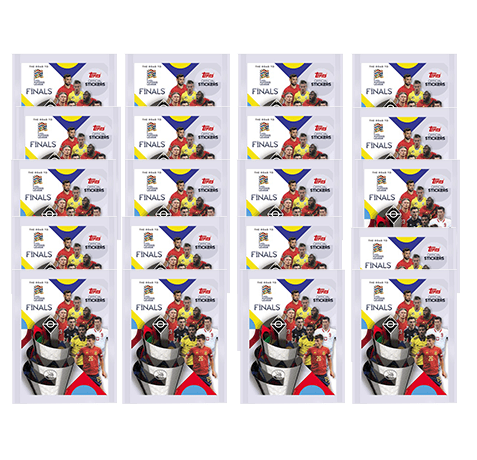 Topps UEFA Nations League 2022/23 Sticker -20x Stickertüten