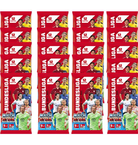 Topps Match Attax 2021/22 Bundesliga 20x Booster