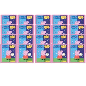 Panini Peppa Pig Spiele mit Gegensätzen Sticker - 20x Tüten