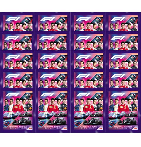 Topps Formula 1 Sticker 2021 20 Tüten