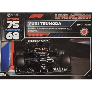 Topps Formula 1 Turbo Attax 2022 Trading Cards Nr 200