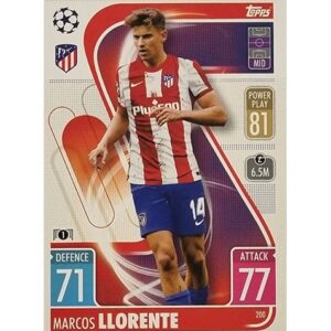 Topps Champions League 2021/2022 Nr 200 Marcos Llorente