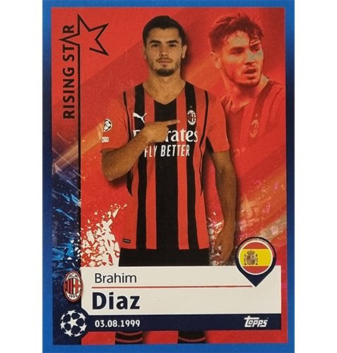 Topps Champions League 2021/2022 Nr 200 Brahim Diaz