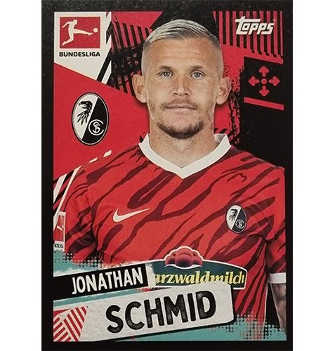 Topps Bundesliga Sticker Saison 2021/2022 Nr 201 Jonathan Schmid