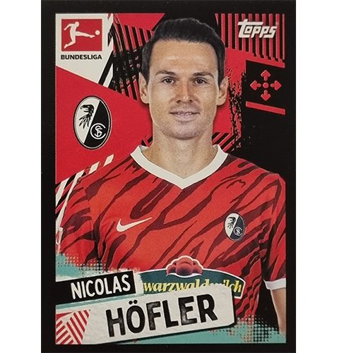 Topps Bundesliga Sticker Saison 2021/2022 Nr 202 Nicolas Höfler