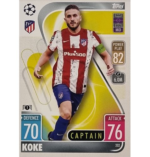 Topps Champions League 2021/2022 Nr 202 Koke